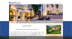 Desktop Screenshot of hotel-meran.org